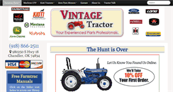 Desktop Screenshot of farmtracparts.com